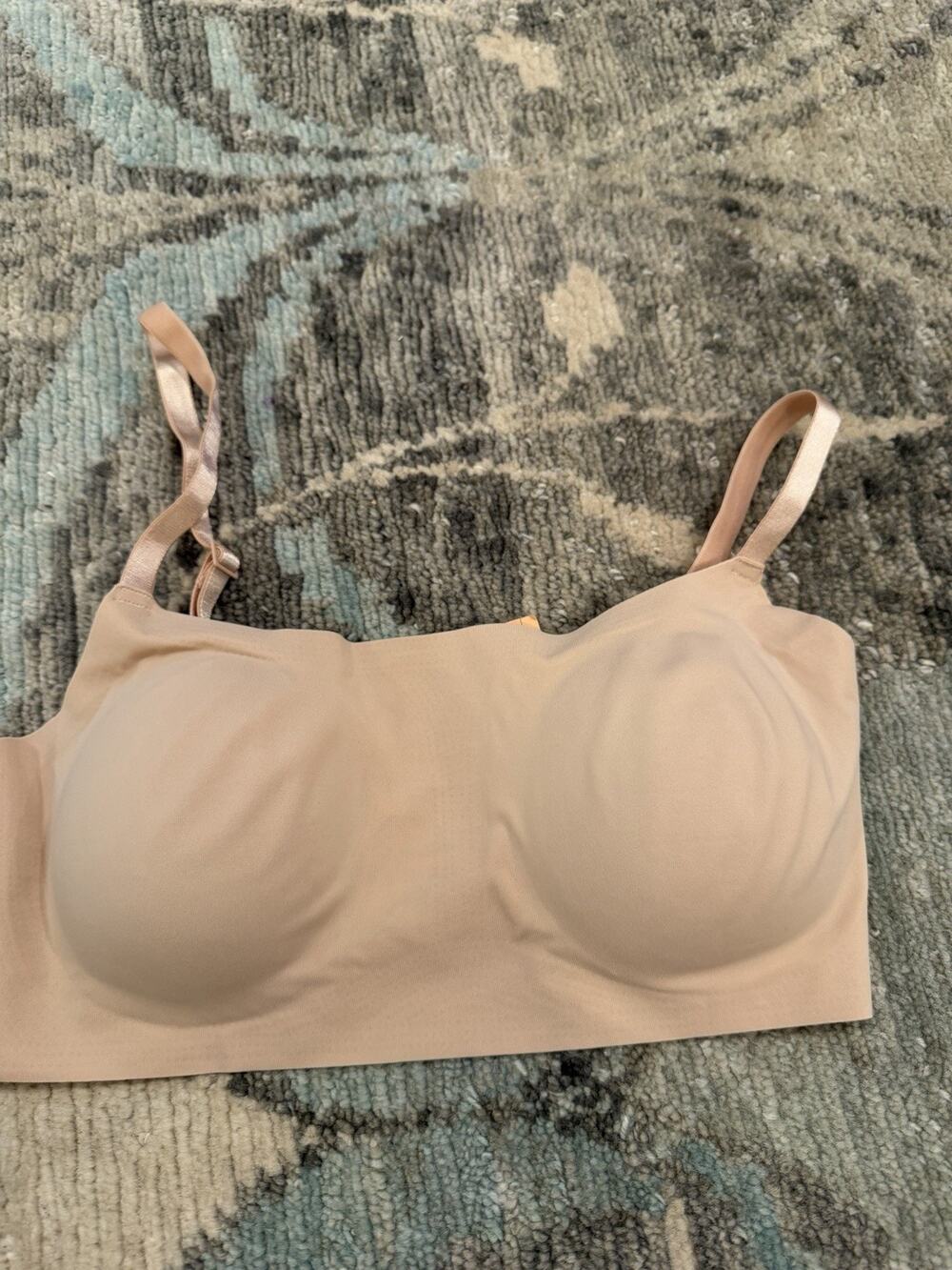 True & Co Body Scoop Nude Bralette Sz S NWT $54